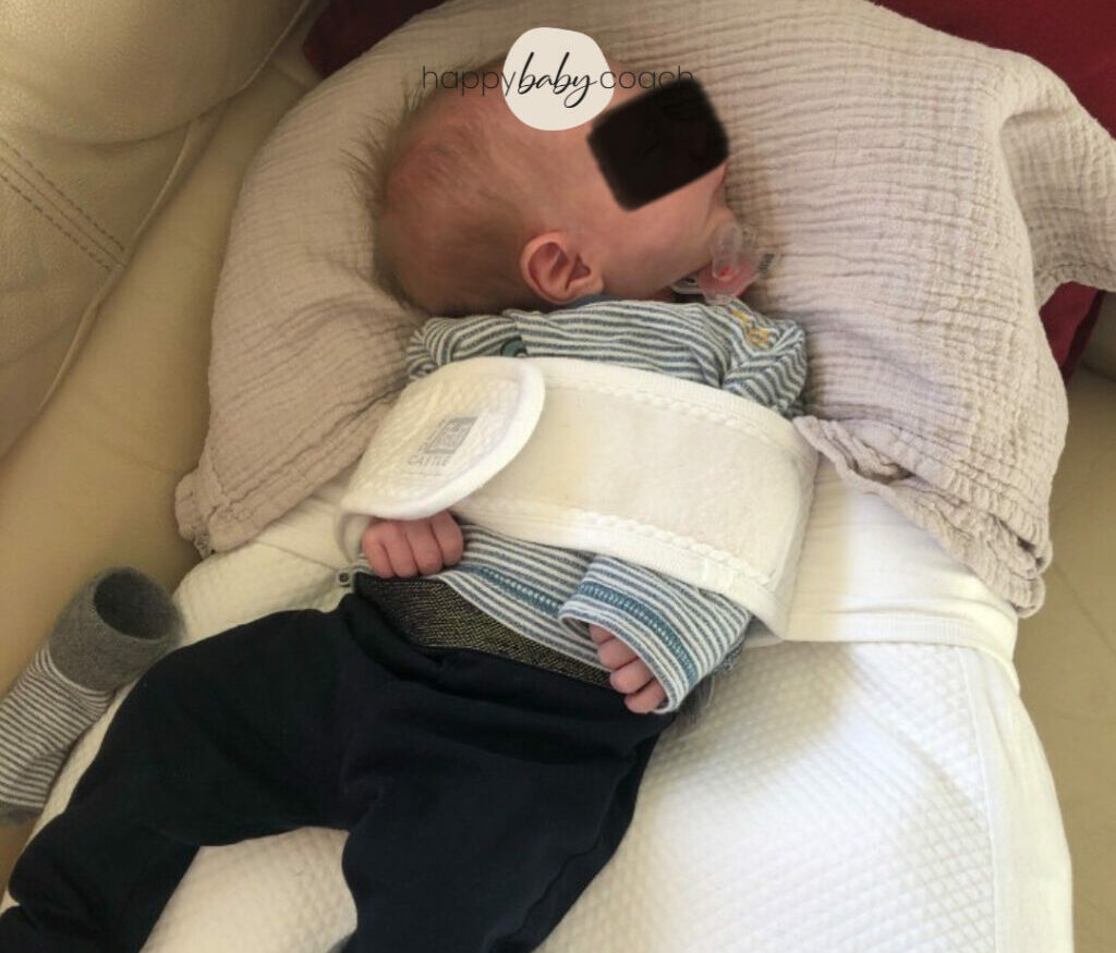 Voorkeurshouding en plagio (Anja) baby heeft een voorkeurshouding